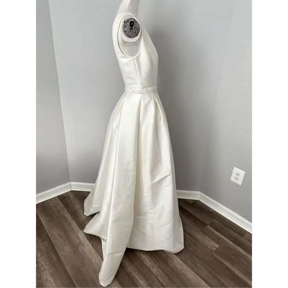 Sachin & Babi Kathryn Satin Ballgown - Picture 9 of 13